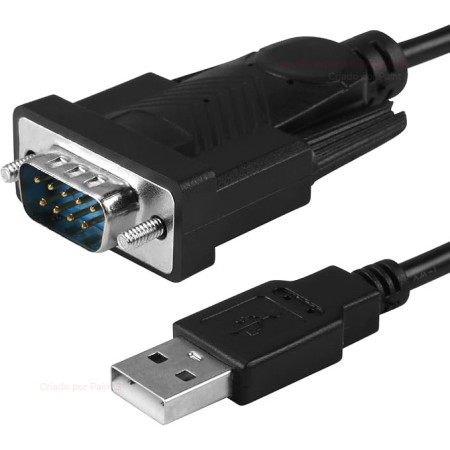 Conversor USB Porta Série DB9 (RS232) Plug & Play