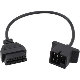 Cabo compatível Chrysler 6Pinos a OBD2 16 Pinos – DRTECHPARTS