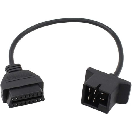 Cabo compatível Chrysler 6Pinos a OBD2 16 Pinos – DRTECHPARTS