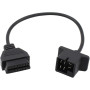 Cabo compatível Chrysler 6Pinos a OBD2 16 Pinos – DRTECHPARTS