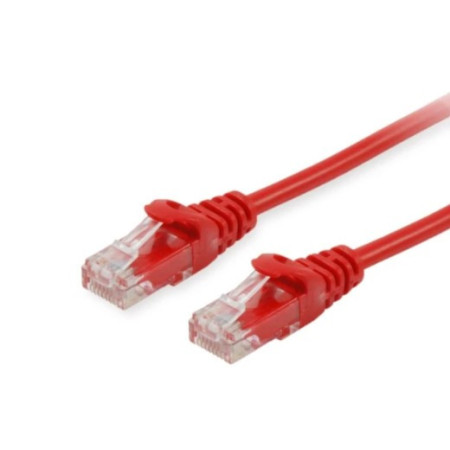 Cabo de Rede UTP C6 0.25m vermelho