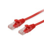 Cabo de Rede UTP C6 0.25m vermelho
