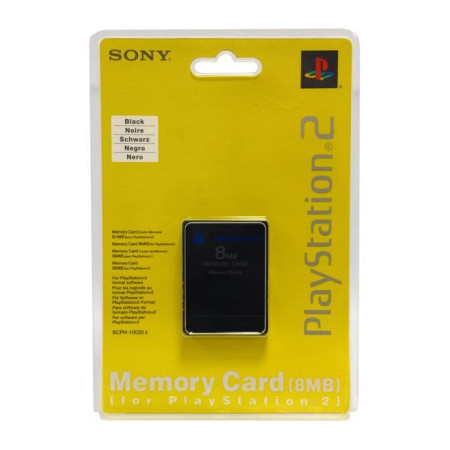 Genuine Sony PlayStation 2 Memory Card (8MB)