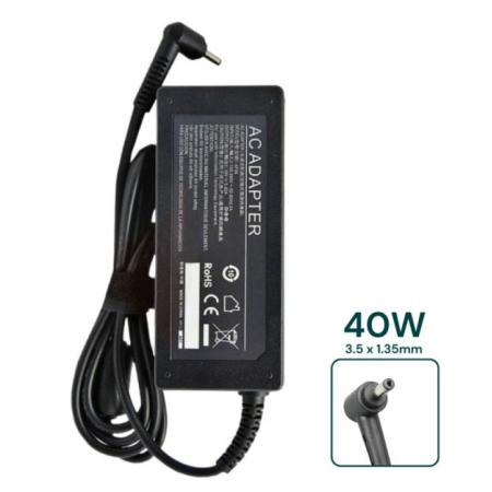 Carregador para e-escolas 19v 3.42a 40w - 3.5x1.35