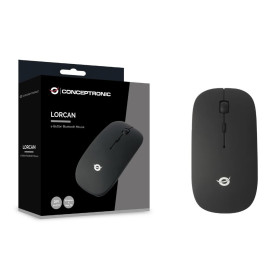 Rato Bluetooth Conceptronic Lorcan 4 Botões Ótico 1600 DPI