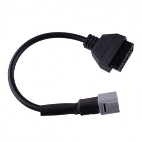 Cabo compatível moto Suzuki 6Pin a 16Pin OBD2