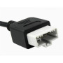 Cabo diagnostico compatível Honda adaptador 5Pin OBD1 a 16Pin OBD2