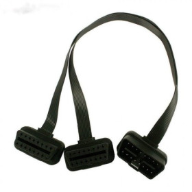 Cabo OBD2 Divisor Adaptador de Extensão 16 Pinos