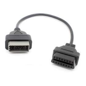 Cabo compatível Nissan OBD1 14pin OBDII 16pin