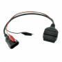 Cabo compatível Fiat/Alfa/Lancia 3Pin a 16 Pin OBDII