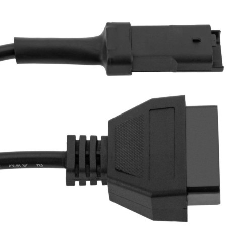 Cabo compatível DUCATI adaptador OBDII de 4 Pin p/ OBD2