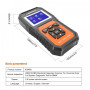 Diagnostico Auto Konnwei KW480 OBD2 OBDII Scanner Car Code Reader for BMW
