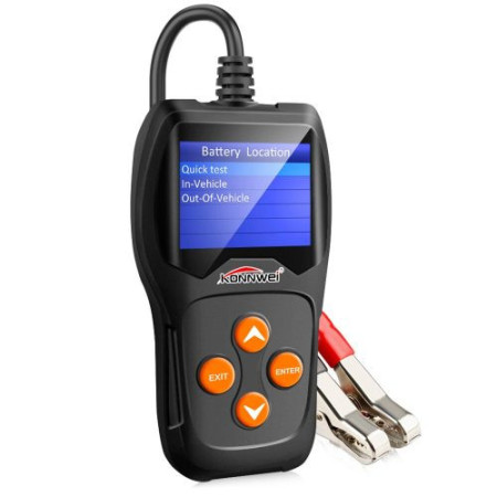 Diagnostico Auto Konnwei KW600 medidor de Baterias Veículos Moto Carro