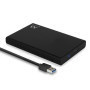 Caixa Externa para HDD/SSD SATA de 2.5" USB 3.2
