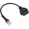 Cabo diagnóstico OBD2 de 6 pinos compatível moto Aprilia – DRTECHPARTS