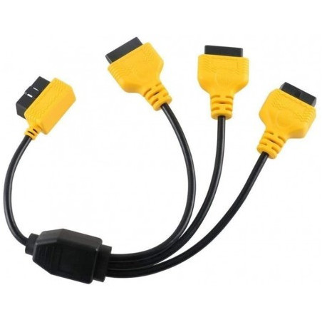 Cabo OBD2 Splitter Y 1 a 3 Autool