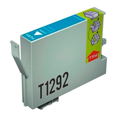 Tinteiro Compatível Epson T1292 Cyan