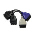 Kit cabos compativel Obd2 Azul A5 e Cinza A6 para Fiat Jeep Multiecuscan – DRTECHPARTS