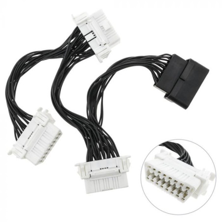 Cabo Multiplicador OBD OBD2 de 16 pinos – DRTECHPARTS