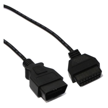 Cabo extensão J1962 OBDII OBD2 Macho-Fêmea 150 centímetros – DRTECHPARTS